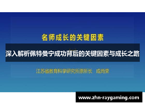 深入解析佩特曼宁成功背后的关键因素与成长之路